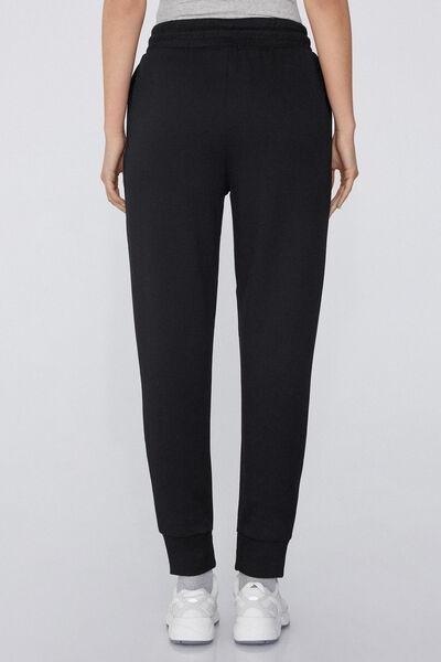 Black Soft Touch Joggers, , large image number 2