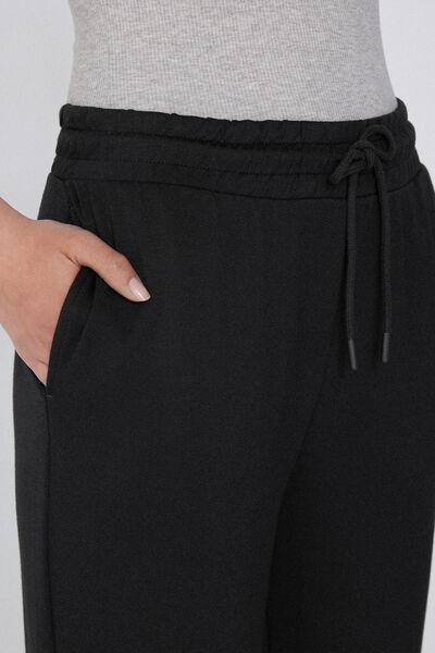 Black Soft Touch Joggers, , large image number 3