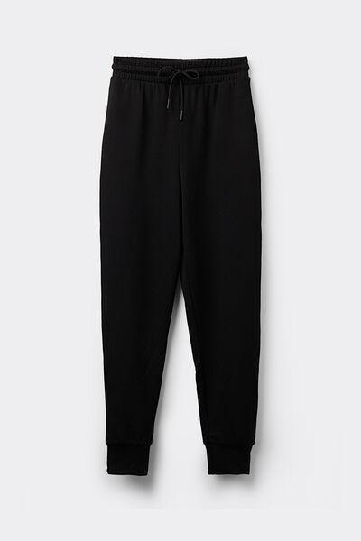 Black Soft Touch Joggers, , large image number 4