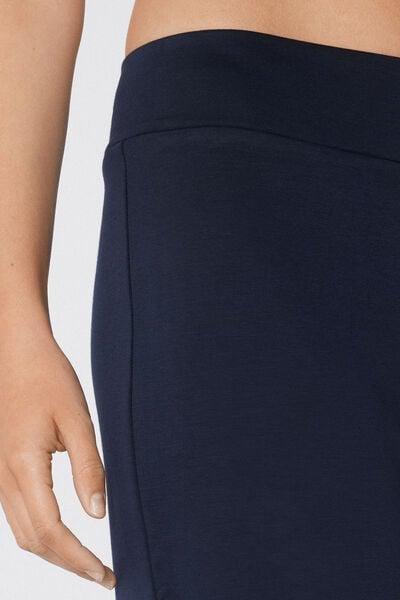 Navy Ultrasoft Touch Fleece Trousers, Absolute Blue, medium