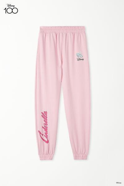 Pink Cinderella Disney Fleece Sweatpants, , large image number 4