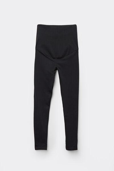 Black Maternity Stretch Leggings, , large image number 4