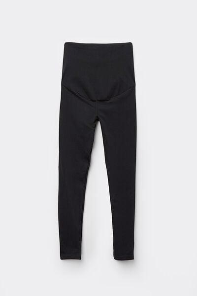 Black Maternity Stretch Leggings, , large image number 4