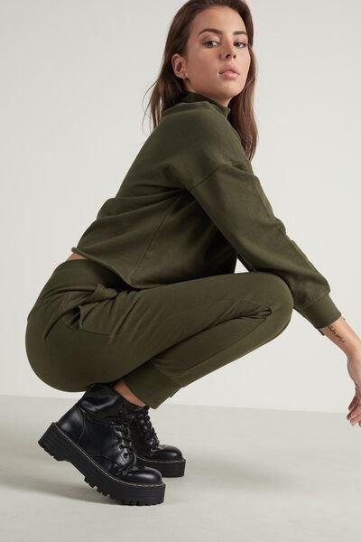 Green Long Sleeve Jumper, , large image number 0