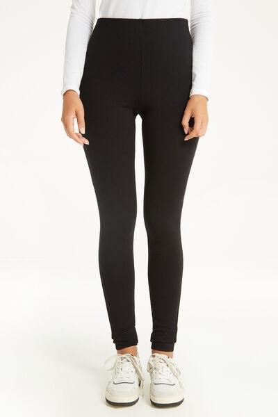 Black Milano-Stitch Leggings, , medium
