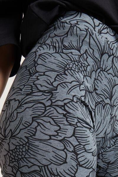 طماق كبيرة باللون الرمادي مطبوعة بطبعة ال"اوانيا، للنساء, , large image number 1