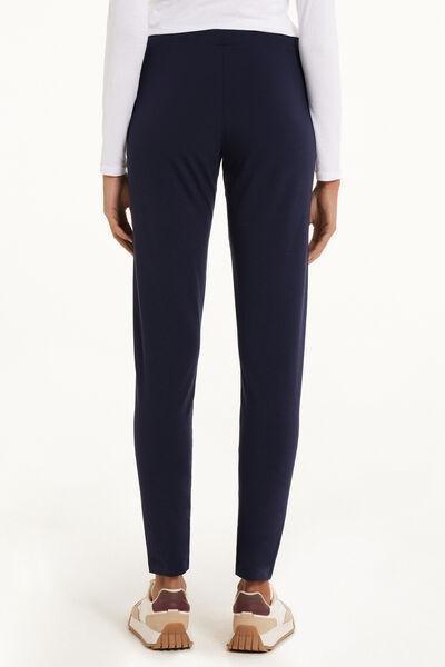 Navy Basic Leggings, , large image number 2