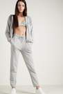 Tezenis - Light Grey Blend Joggers With Welt Pocket And Drawstring, Women