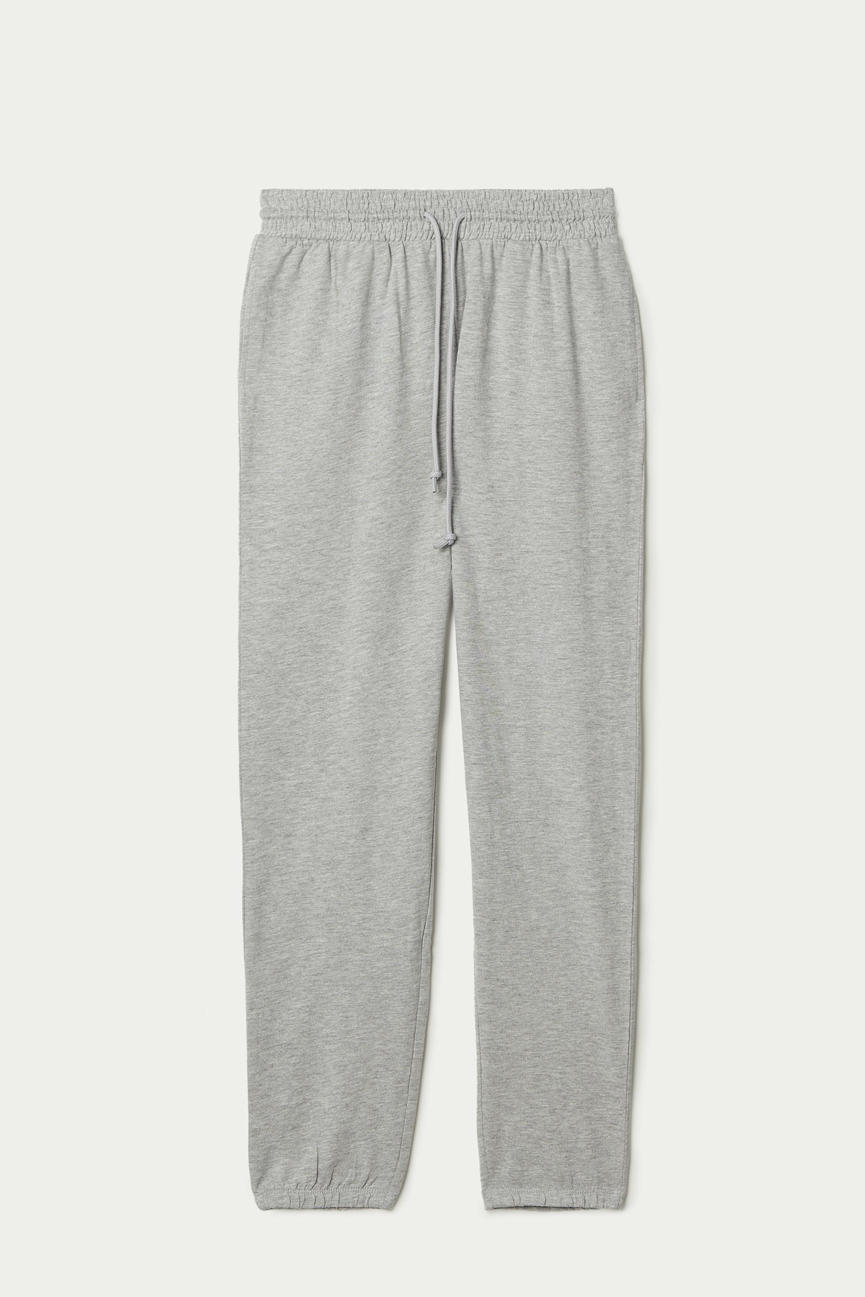 Grey Drawstring Joggers, , large image number 2