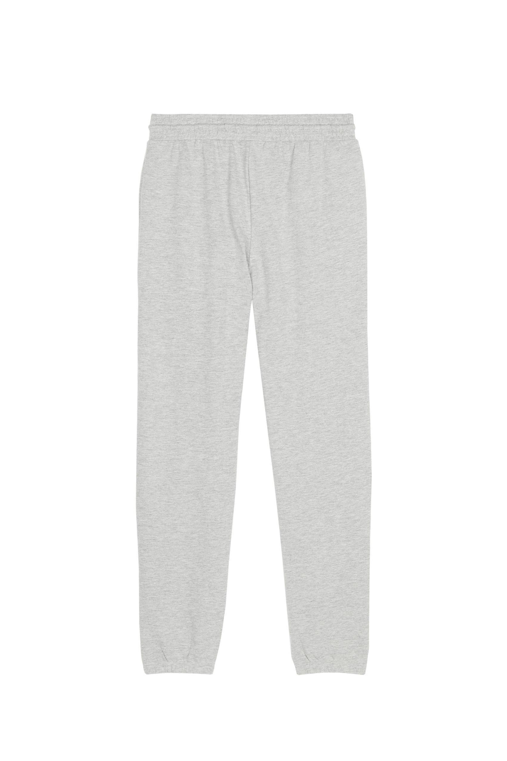 Grey Drawstring Joggers, Light Grey Blend, large image number 8
