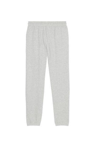 Grey Drawstring Joggers, Light Grey Blend, large image number 9