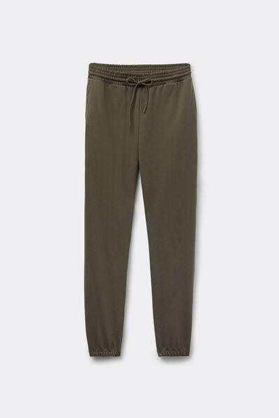 Green Camo Welt Pocket And Drawstring Joggers, 5701_226Z, medium