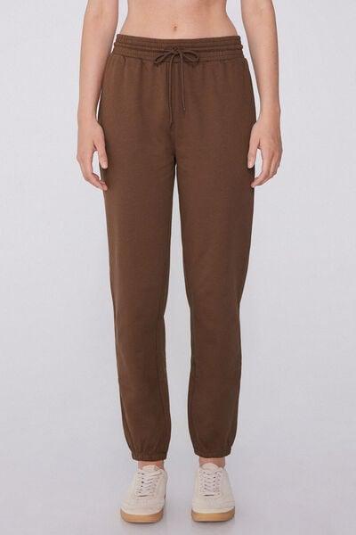Caramel Welt Pocket Cotton Joggers, 5701_304Y, medium