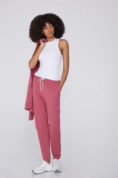 Pink Welt Pocket Joggers, 5701_322Y, large image number 2