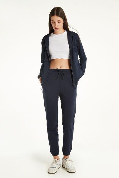 Blue Drawstring Joggers, , large image number 2