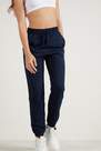 Tezenis - Absolute Blue Joggers With Welt Pocket And Drawstring, Women