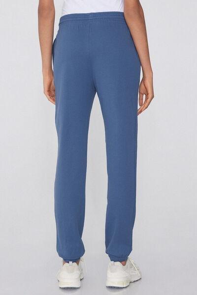 Navy Welt Pocket Cotton Joggers, 5701_724Y, large image number 2