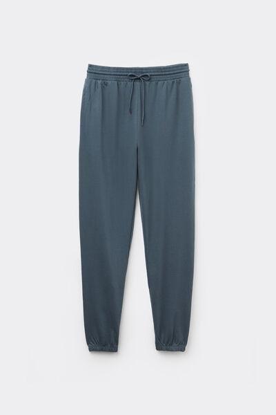 Grey Welt Pocket Cotton Joggers, 5701_731Y, large image number 4
