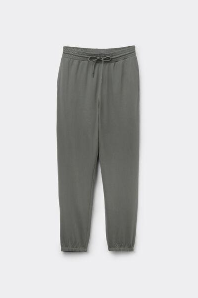 Green Welt Pocket Cotton Joggers, 5701_732Y, large image number 4