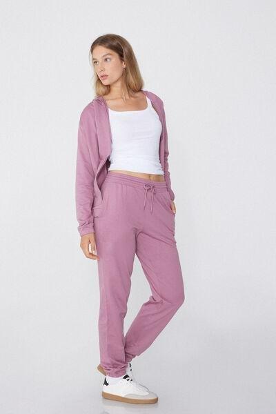 Pink Pocketed Joggers, , large image number 1