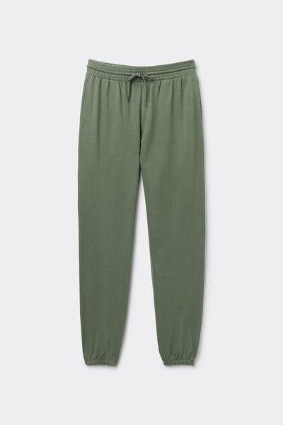 Green Pocketed Joggers, , large image number 4
