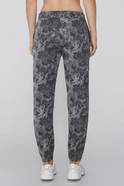 Grey Welt Pocket Cotton Joggers, 5701_764Y, large image number 2