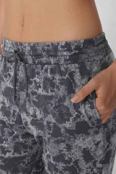 Grey Welt Pocket Cotton Joggers, 5701_764Y, large image number 3