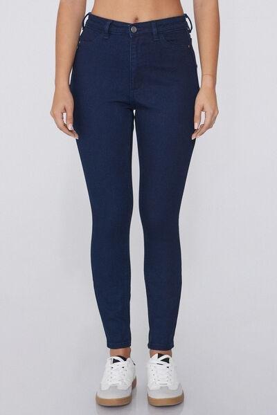 Blue Push-Up Effect Leggings, , medium