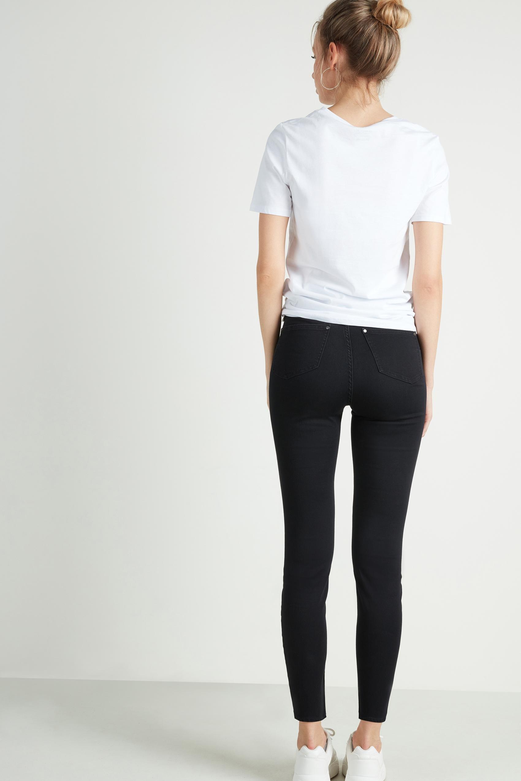 Tezenis - Black Push-Up Effect High-Waist Jeggings