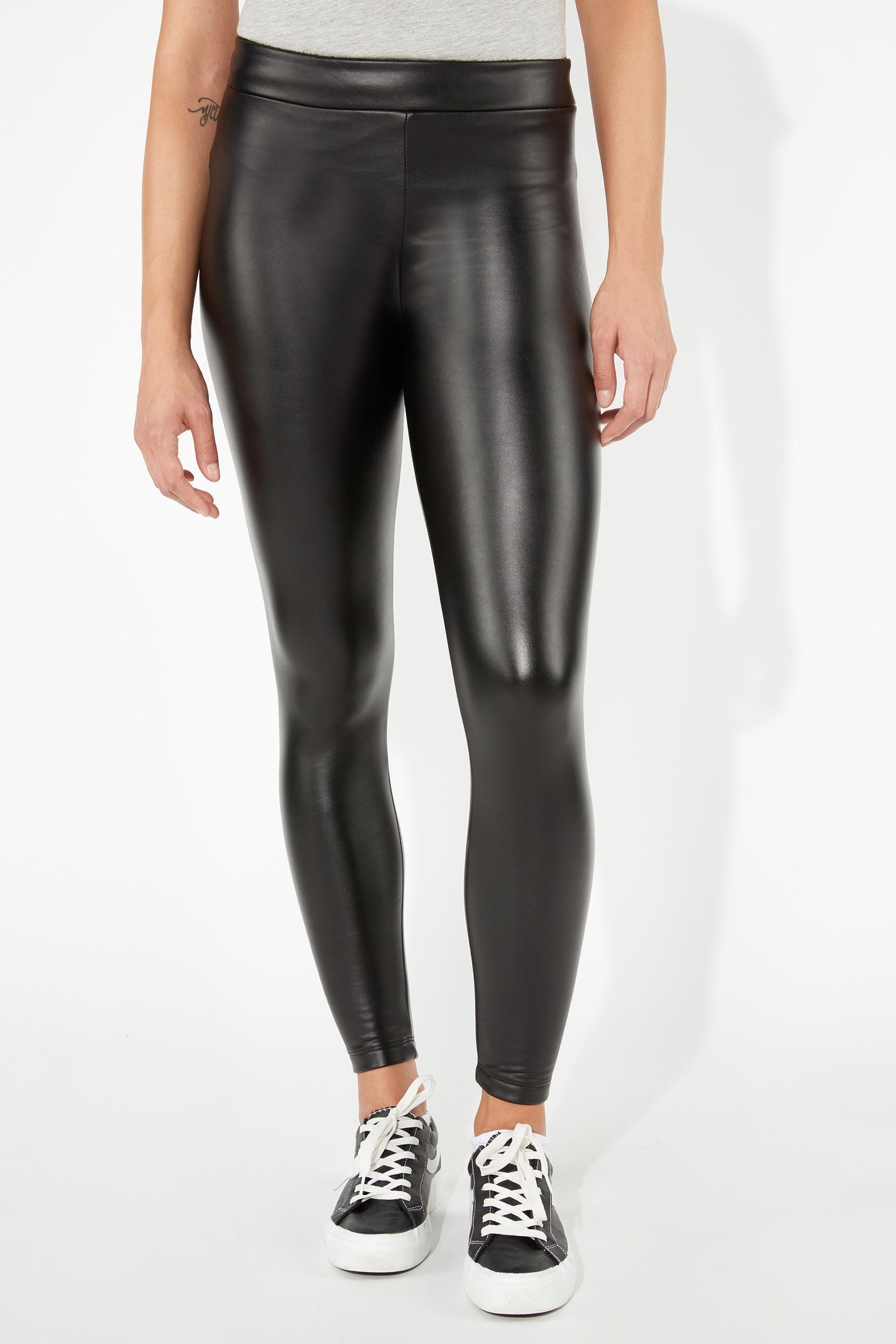 Black Thermal Leggings, , large image number 5