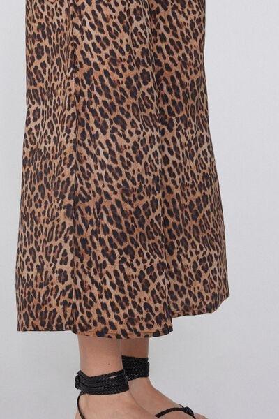 Multicolour Canvas Cropped Trousers, , large image number 3