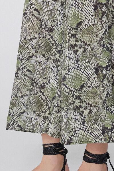 Multicolour Canvas Cropped Trousers, , large image number 3