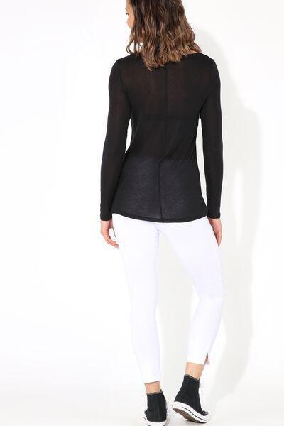 White Capri Leggings, , large image number 3