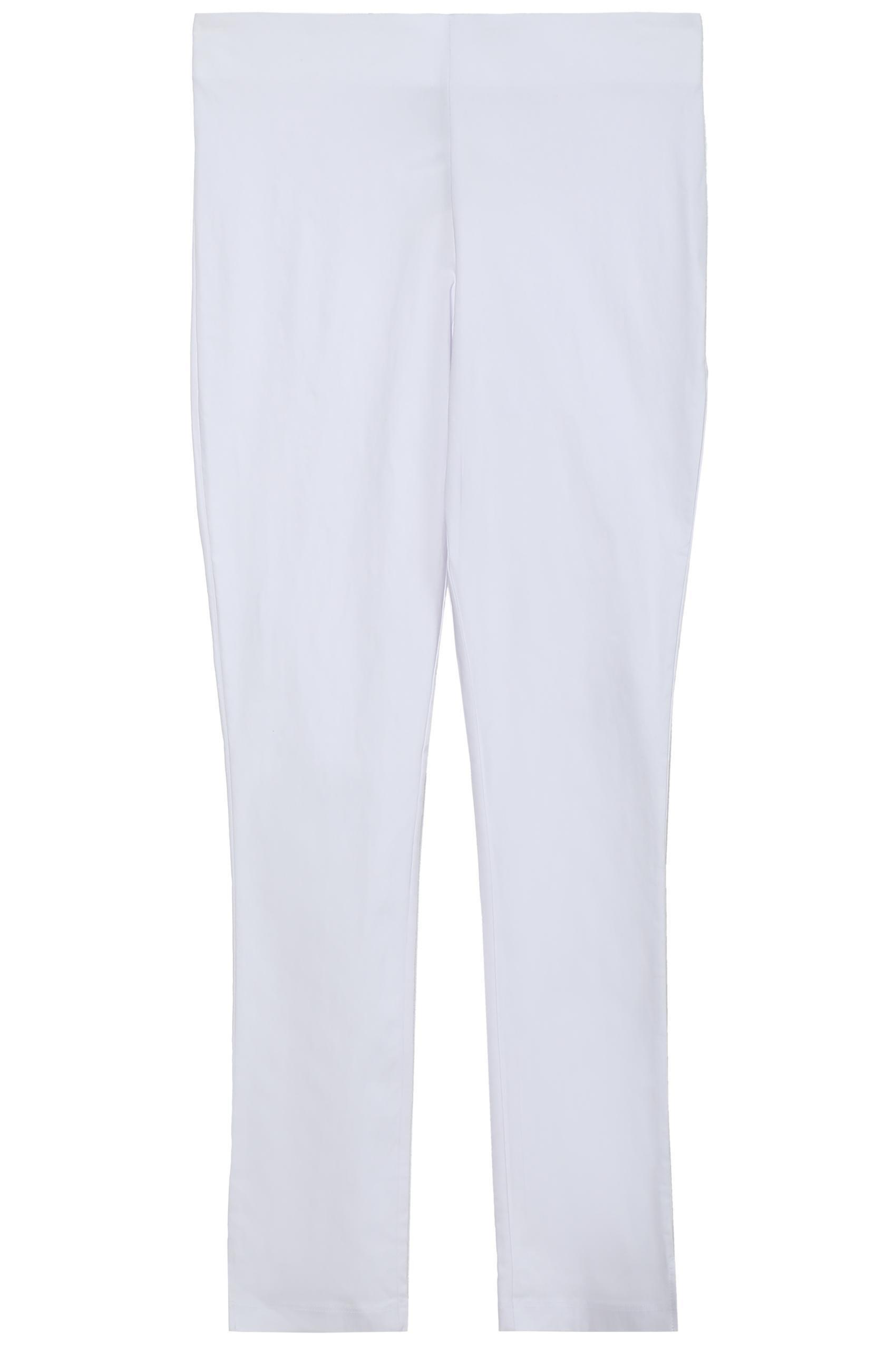 White Capri Leggings, , large image number 6