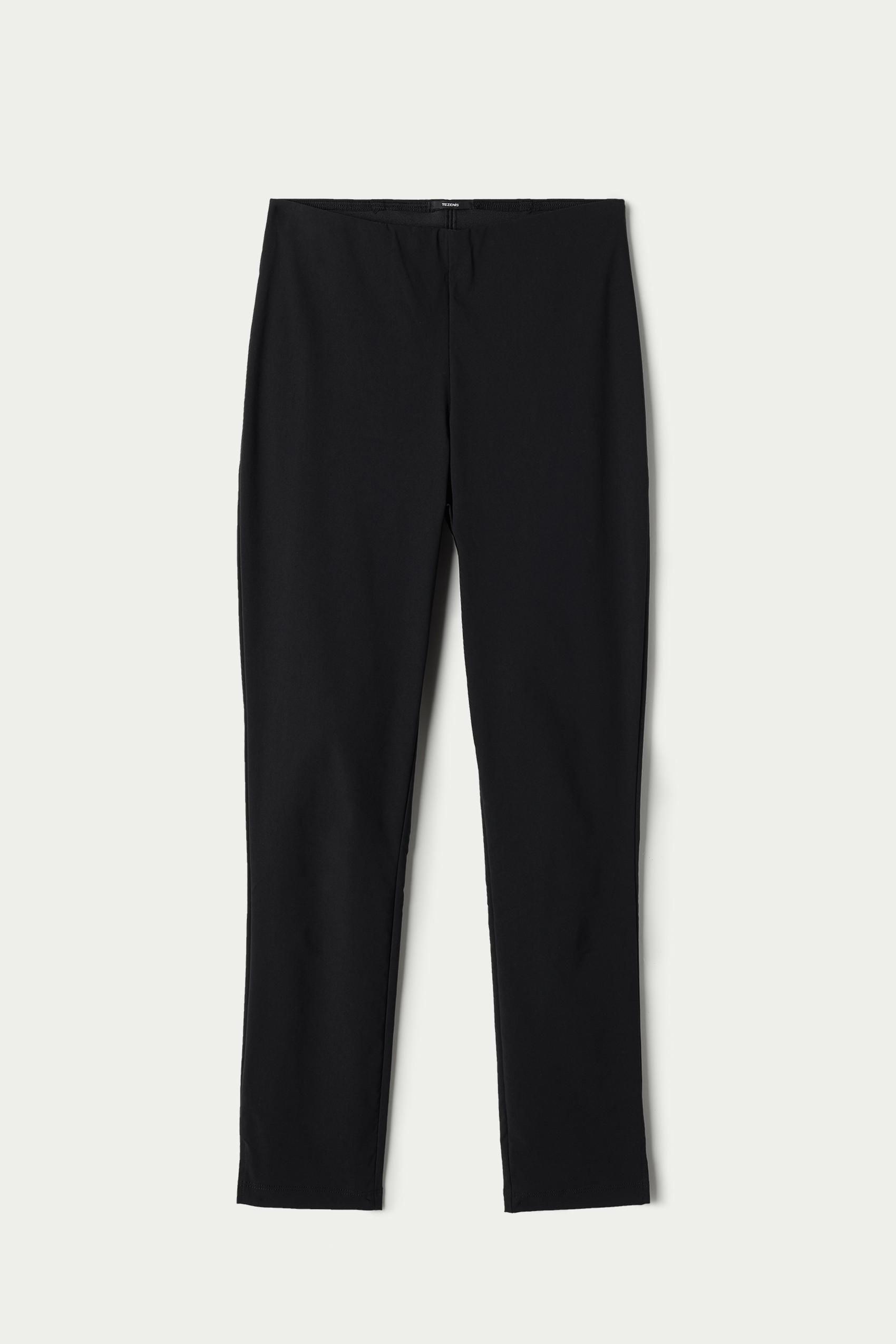 Black Capri Leggings, , large image number 4