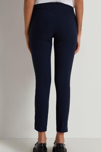 Blue Capri Leggings, , large image number 2
