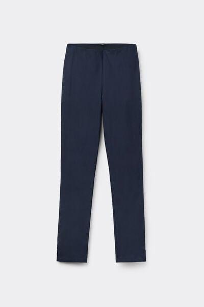 Blue Capri Leggings, Absolute Blue, large image number 8