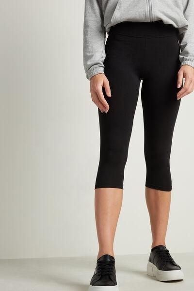 Faux Thermal Leather Leggings 