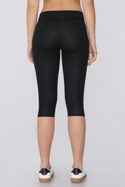 Tezenis - Black Capri Leggings