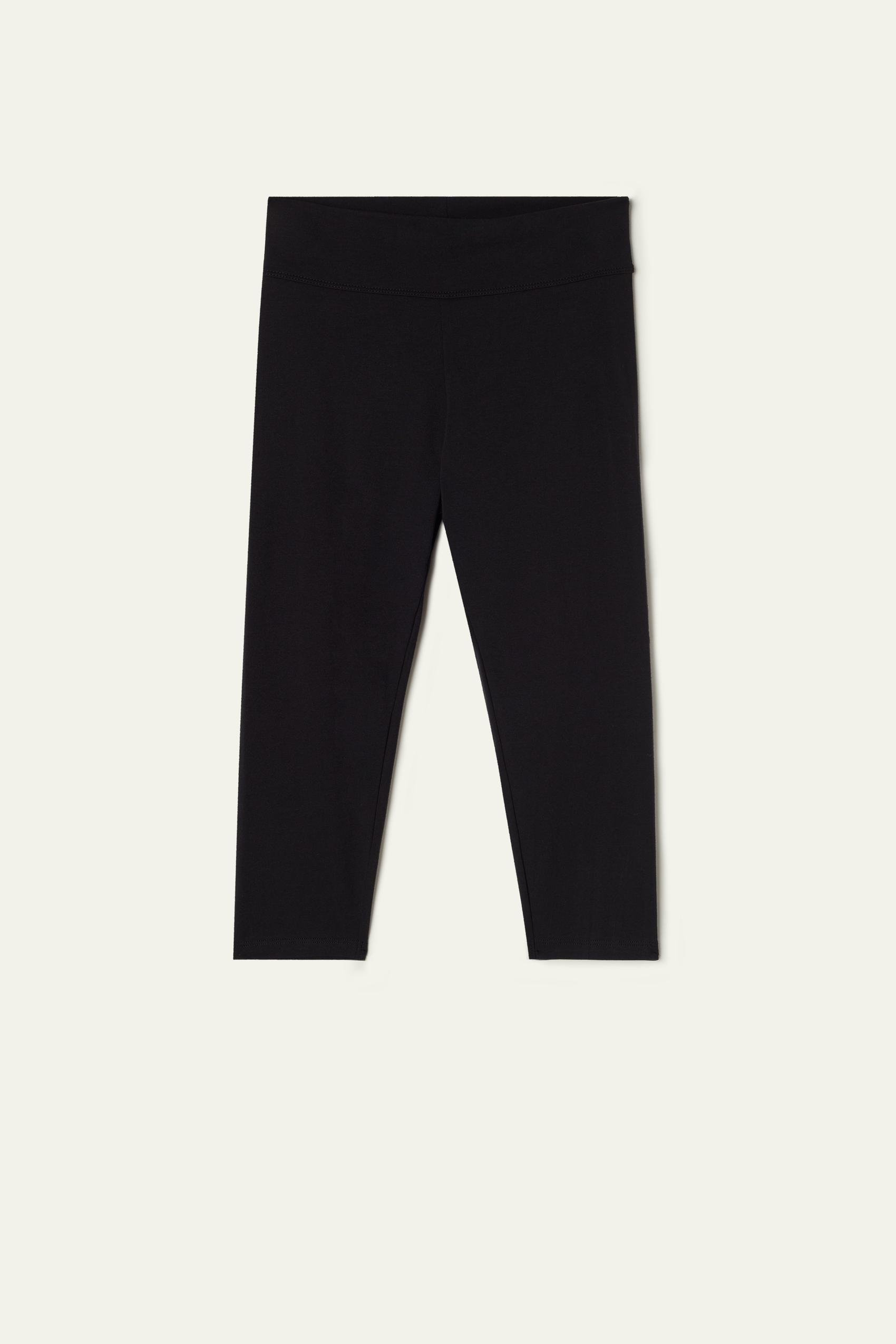 Tezenis - Black Capri Leggings