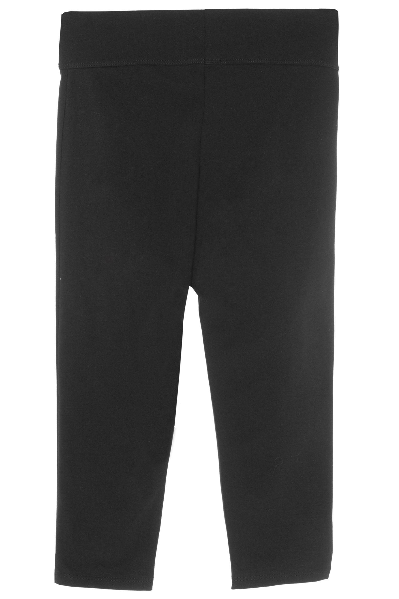 Black Capri Leggings, , large image number 5