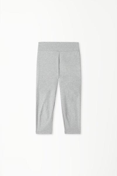 Grey Capri Leggings, , large image number 7