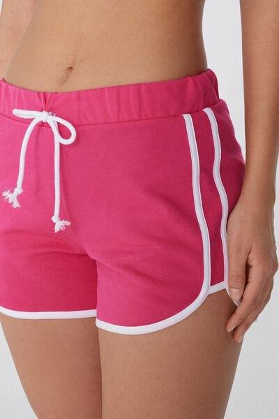 Pink Fleece Shorts, , large image number 3