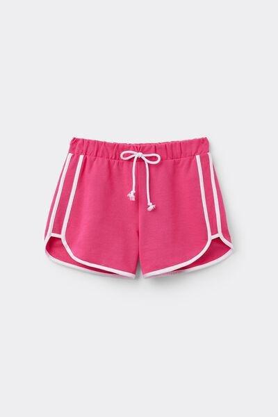 Pink Fleece Shorts, , large image number 4