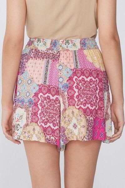 Black Drawstring Shorts, 5701_912W, large image number 2