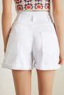 Tezenis - White Denim Shorts With V Detail