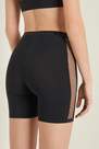 Tezenis - Black Fierce Active Recycled Microfibre Cycling Shorts