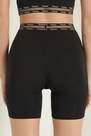 Tezenis - BLACK New Active Organic Cotton High-Waist Cycling Shorts