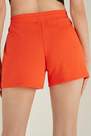 Tezenis - Orange Fleece Shorts With Pockets