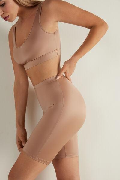 Nude Ultralight Shaping Cycling Shorts, Natural Blush, large image number 0